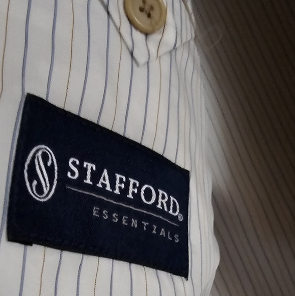 Men's NWOT Tan Stafford Blazer Size 46R - Picture 3 of 7